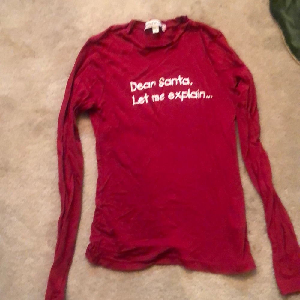 Christmas long sleeve tee